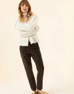 Indies Pantalons|Pantalon Zola kaki