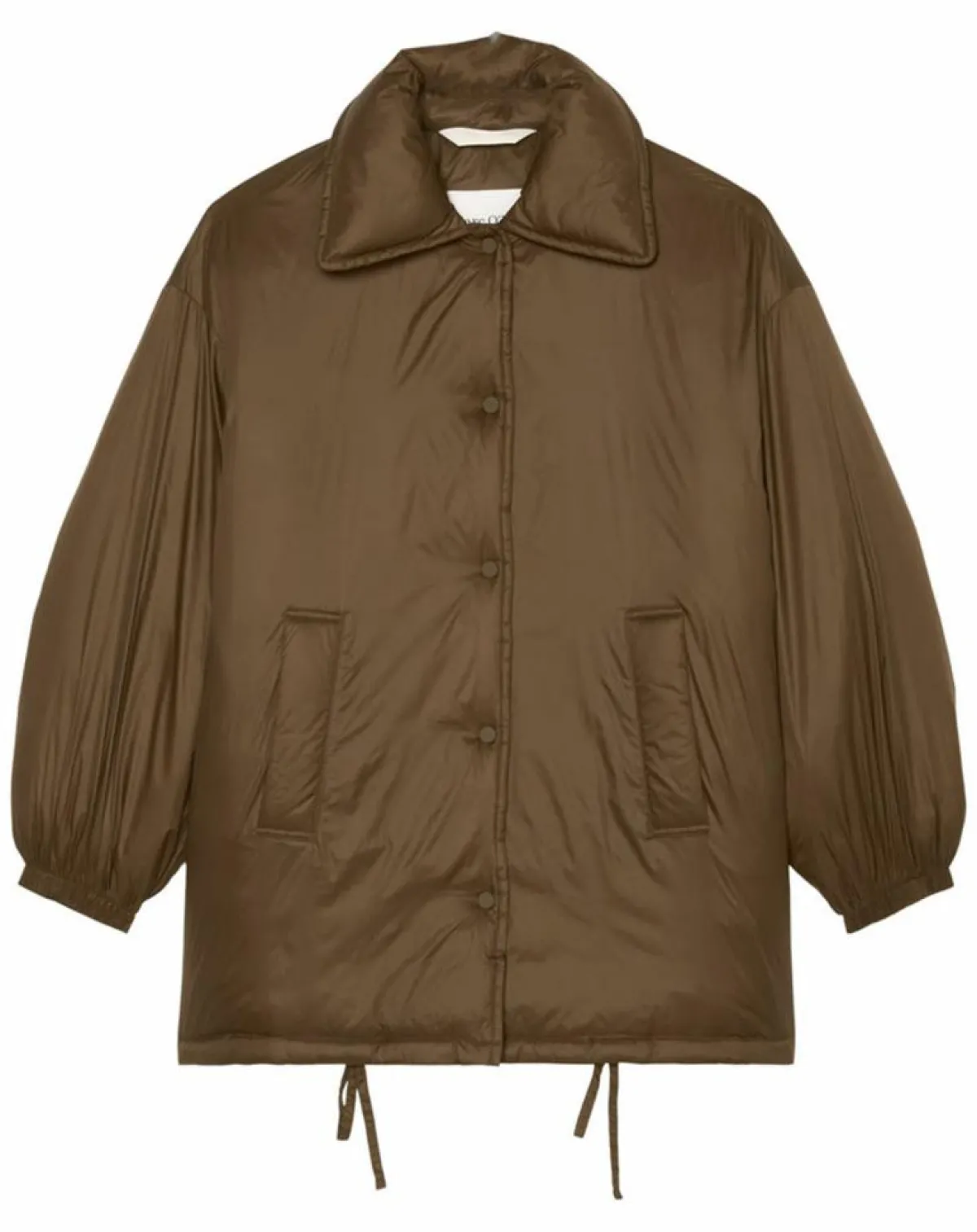 Marc O'Polo Manteaux|Parka boutons nylon marron
