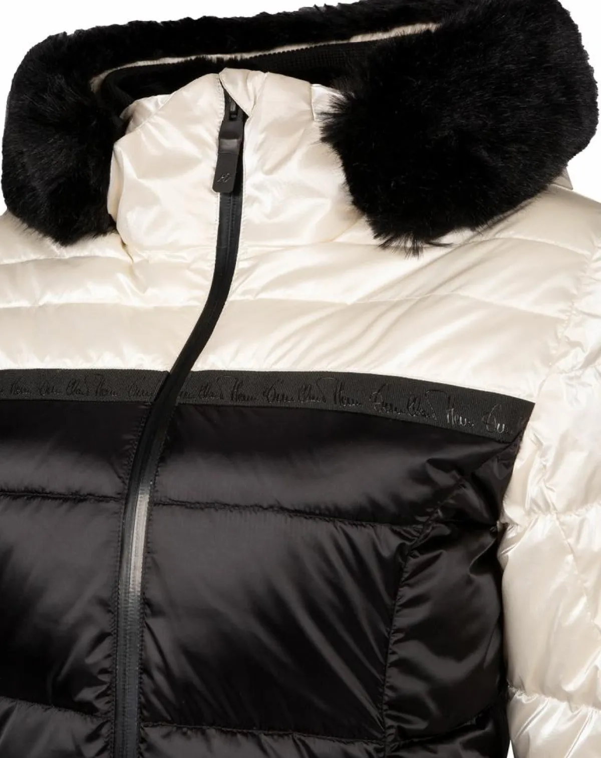 Duvillard Manteaux|Parka Coralie Ff noir/crème