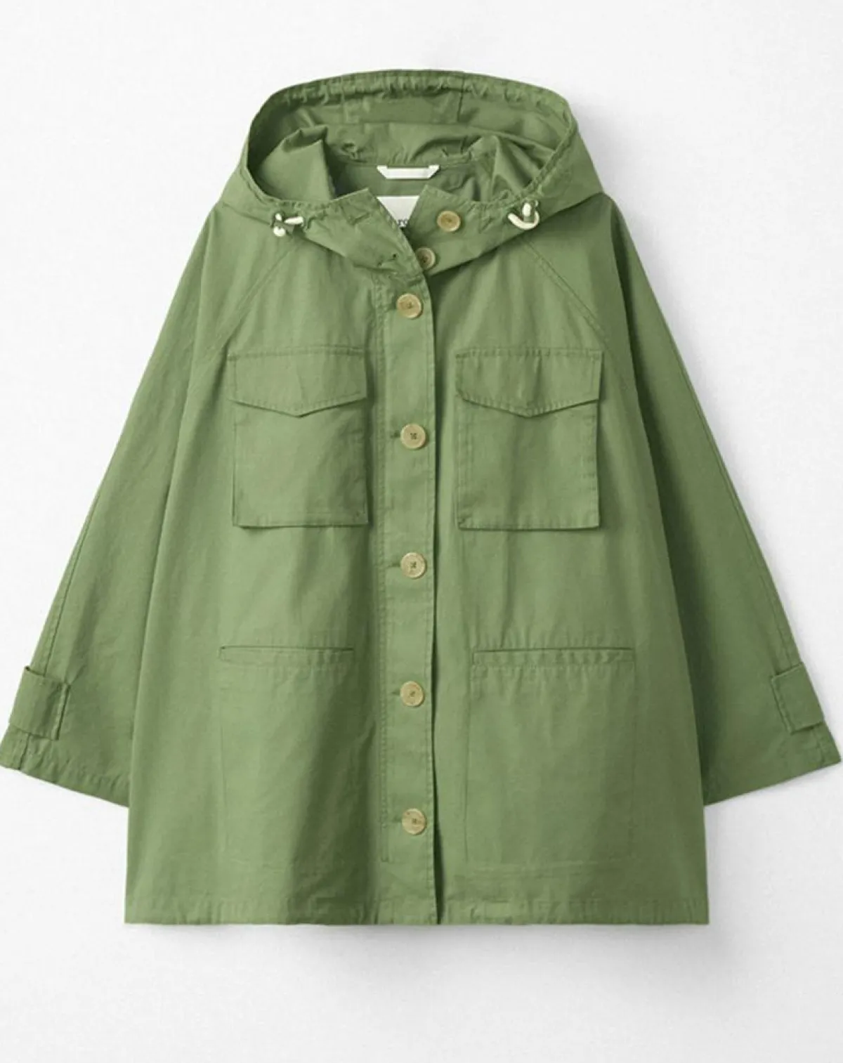 Marc O'Polo Manteaux|Parka Gr Poches Coton Bio Zip kaki