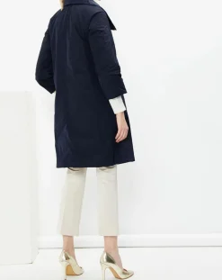 MaxMara Studio Manteaux|Parka légère réversible Manna bleu marine/noir