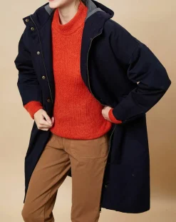 Harris Wilson Manteaux|Parka Syrielle marine