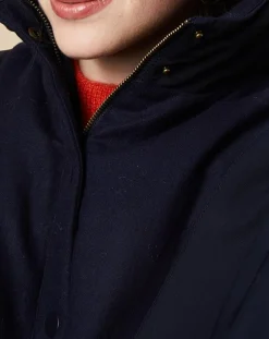 Harris Wilson Manteaux|Parka Syrielle marine