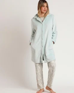 Admas Lingerie, Nuit|Peignoir Aqua aqua