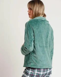 Admas Lingerie, Nuit|Peignoir Be Kind to the Planet C vert feuille