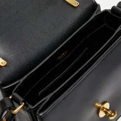 Mulberry Sacs|Petit sac à main en Cuir Lana noir - 18,5x13x8 cm