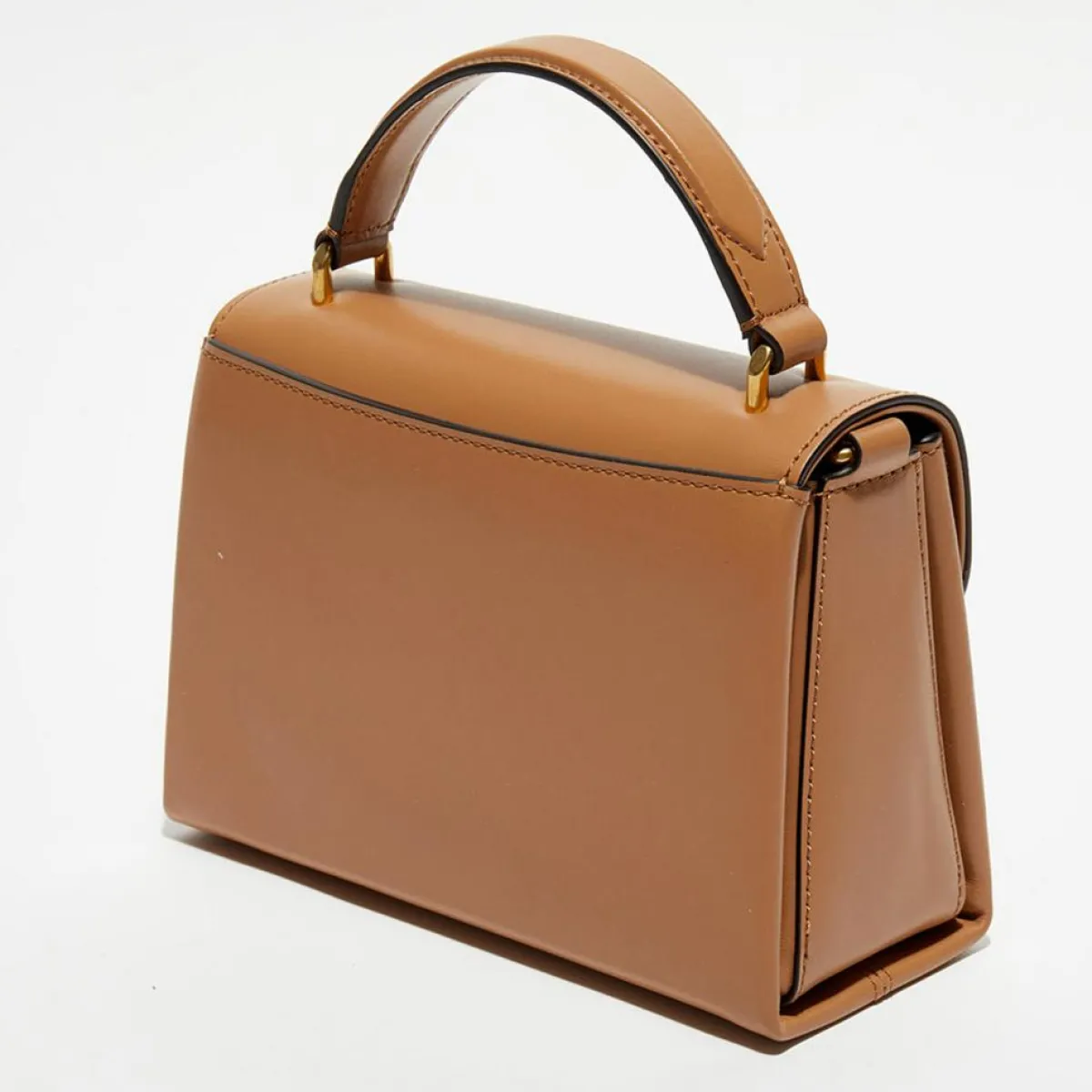 Mulberry Sacs|Petit sac à main en Cuir Lana sable - 18,5x13x8 cm