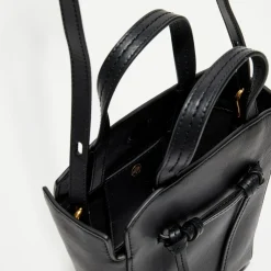 Mulberry Sacs|Petit sac à main en Cuir Mini Clovelly noir - 16x18x7 cm