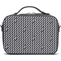 Maison Faret Sacs|Petit Sac en Toile enduite Pyla noir/blanc - 13x19x6.5 cm