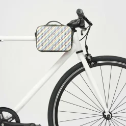 Maison Faret Sacs|Petit Sac en Toile enduite Pyla vert/multicolore - 13x19x6.5 cm