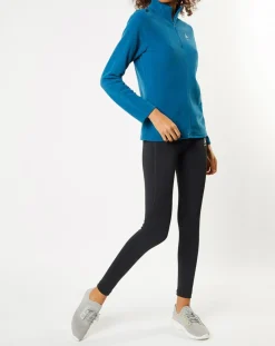 Odlo Pulls|Polaire Midlayer 1/2 Zip bleu