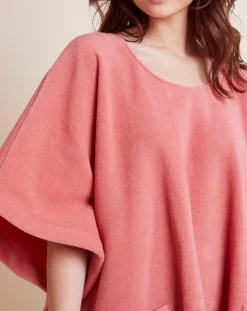 Le Chat Lingerie, Nuit|Poncho Essentiel brique