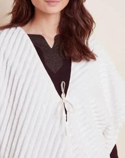 Le Chat Lingerie, Nuit|Poncho Essentiel écru