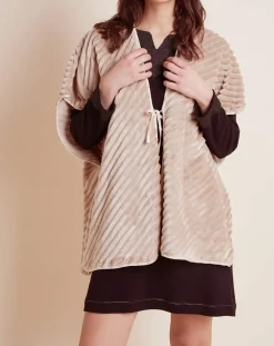 Le Chat Lingerie, Nuit|Poncho Essentiel miel