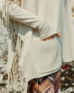 Lauren Vidal Pulls|Poncho Naos crème