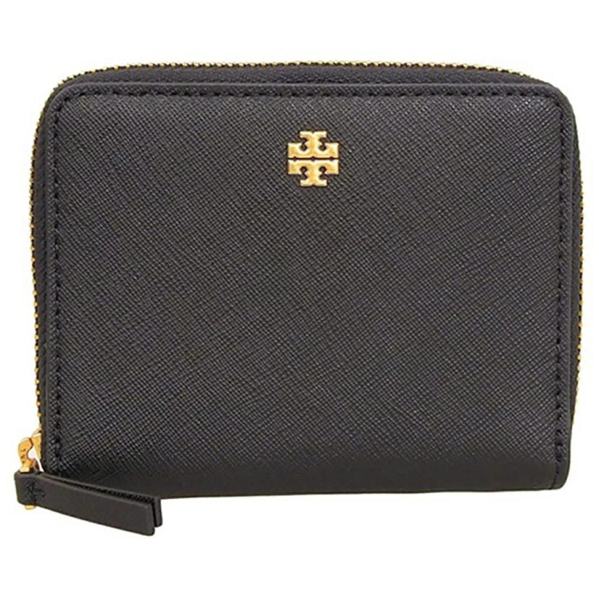 Tory Burch Porte-Monnaie Et Portefeuilles|Portefeuille en Cuir Emerson noir - 11.5x9x2.5 cm