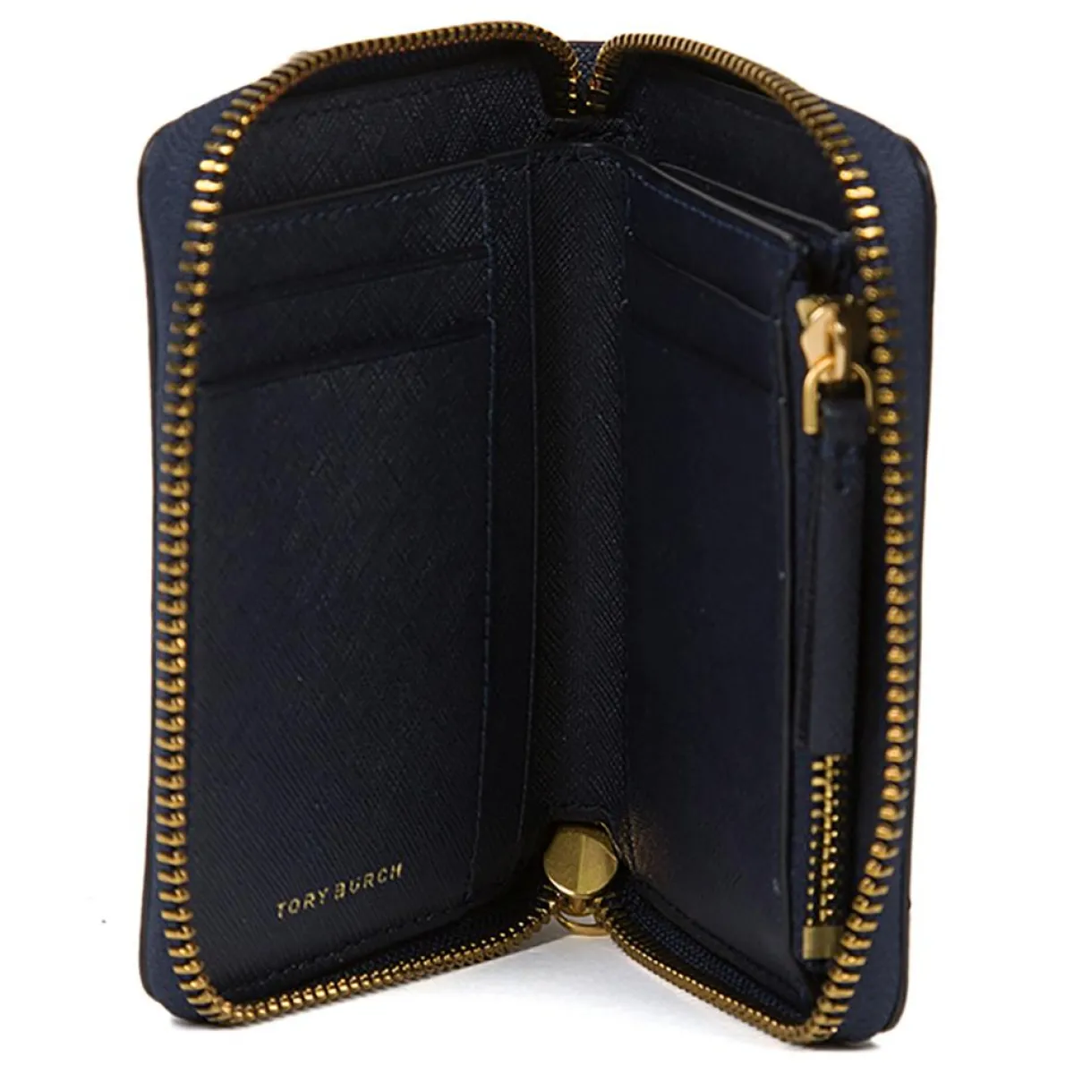 Tory Burch Porte-Monnaie Et Portefeuilles|Portefeuille en Cuir Emerson noir - 11.5x9x2.5 cm