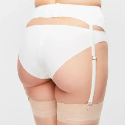 La Perla Lingerie, Nuit|Porte-jarretelles Love Stone blanc