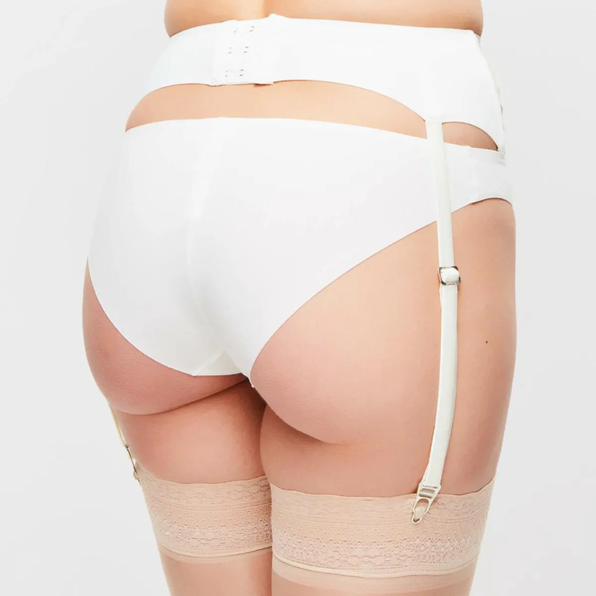 La Perla Lingerie, Nuit|Porte-jarretelles Love Stone blanc