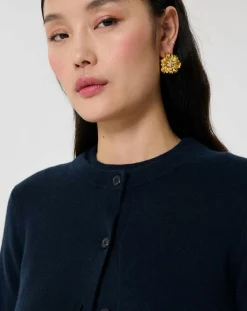 Tara Jarmon Gilets Et Cardigans|Pull 100% Cachemire Guido nuit