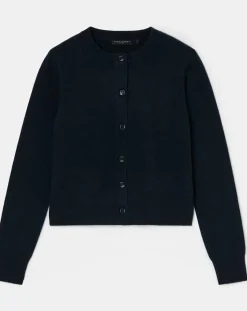 Tara Jarmon Gilets Et Cardigans|Pull 100% Cachemire Guido nuit