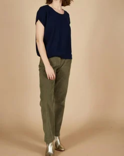 Cashmere Tribu Pulls|Pull 100% Cachemire Laurène manches courtes nuit