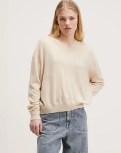 Bellerose Pulls|Pull 100% Cachemire Slax oatmeal