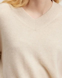 Bellerose Pulls|Pull 100% Cachemire Slax oatmeal