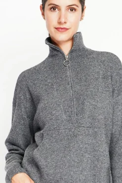 Assuili Sweats|Pull à col montant loup