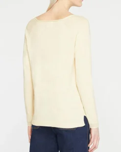 Yerse Pulls|Pull 100% Coton Bio Maëlys beige