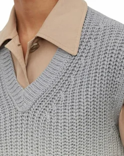 Marc O'Polo Pulls|Pull 100% Coton Bio Tie & Dye bleu/blanc