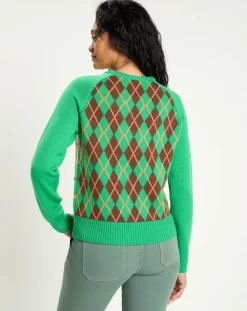 Manoush Pulls|Pull 100% Laine Burlington vert