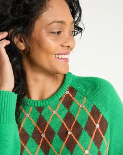 Manoush Pulls|Pull 100% Laine Burlington vert