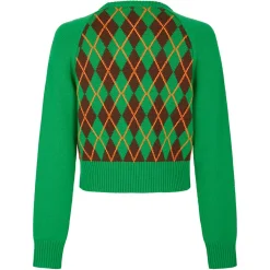 Manoush Pulls|Pull 100% Laine Burlington vert