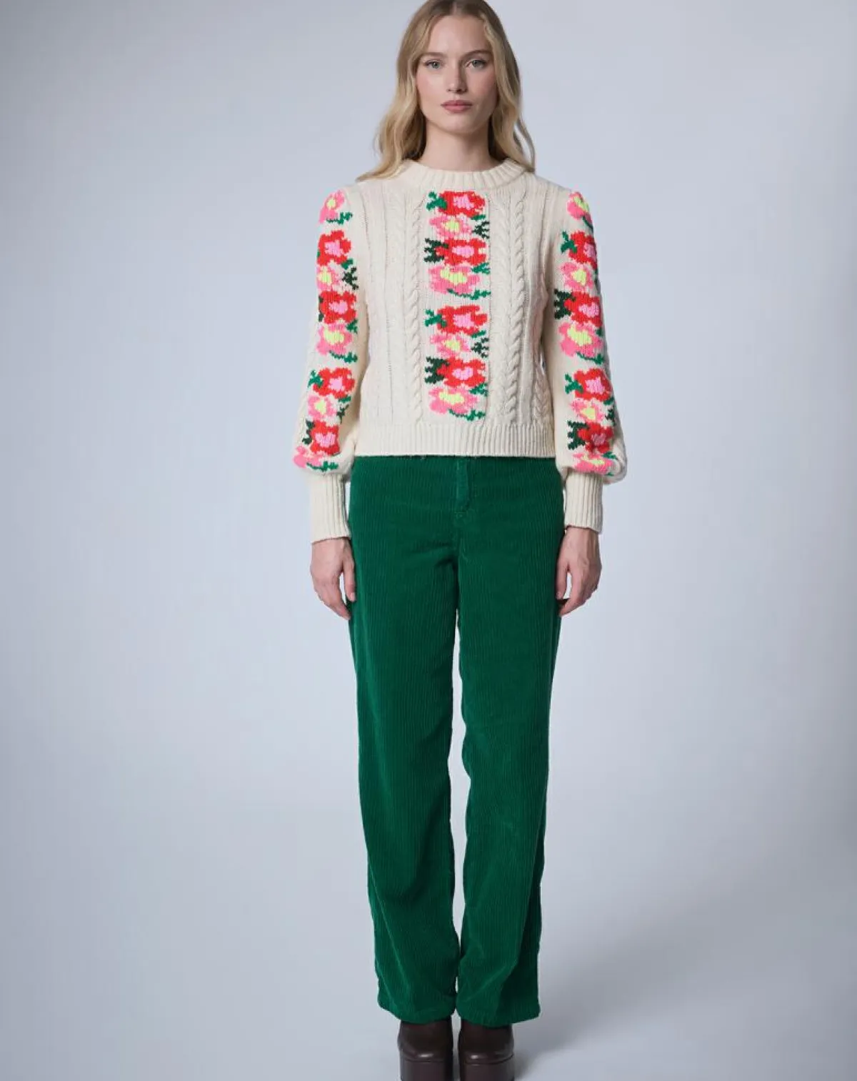 Manoush Pulls|Pull 100% Laine Heidi ecru