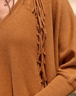 Lauren Vidal Pulls|Pull 100% Laine Naomi cannelle