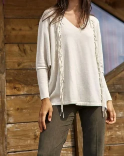 Lauren Vidal Pulls|Pull 100% Laine Naomi crème