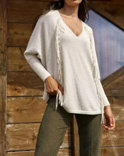 Lauren Vidal Pulls|Pull 100% Laine Naomi crème