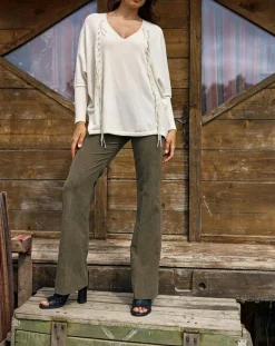 Lauren Vidal Pulls|Pull 100% Laine Naomi crème