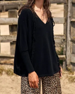 Lauren Vidal Pulls|Pull 100% Laine Naomi noir