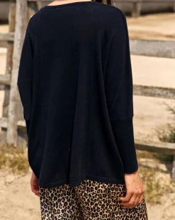 Lauren Vidal Pulls|Pull 100% Laine Naomi noir