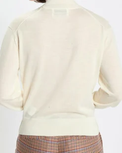 Marc O'Polo Pulls|Pull 100% Laine vierge Col montant écru