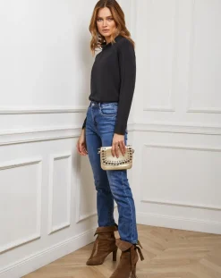 Fleur de cachemire Pulls|Pull Abby noir