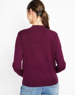 Assuili Pulls|Pull Adeline bordeaux