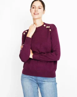 Assuili Pulls|Pull Adeline bordeaux