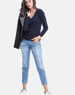 Assuili Pulls|Pull Alice bleu nuit