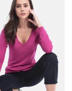 Assuili Pulls|Pull Alice fushia