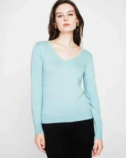 Assuili Pulls|Pull Alice turquoise