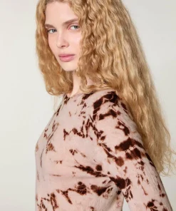 Rodier Pulls|Pull Alina en Laine mélangée beige