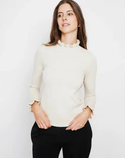 Assuili Pulls|Pull Alix creme